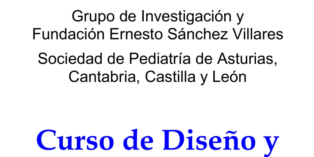 Curso de Diseño y Análisis en Investigación